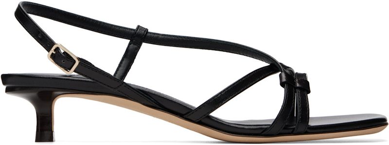 Black Farris 35 Heeled Sandals 262528F125006