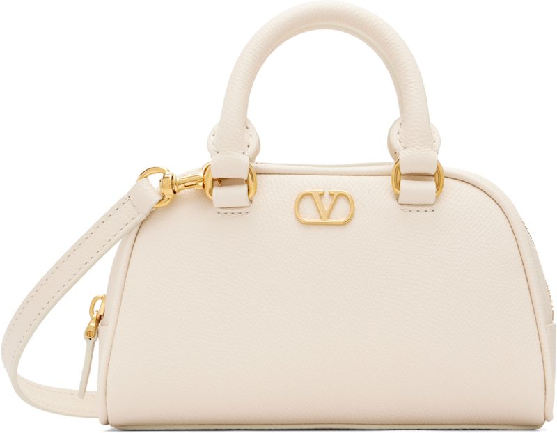 Garavani [오프화이트] VLogo Signature Mini Bowling Bag 262807F046000