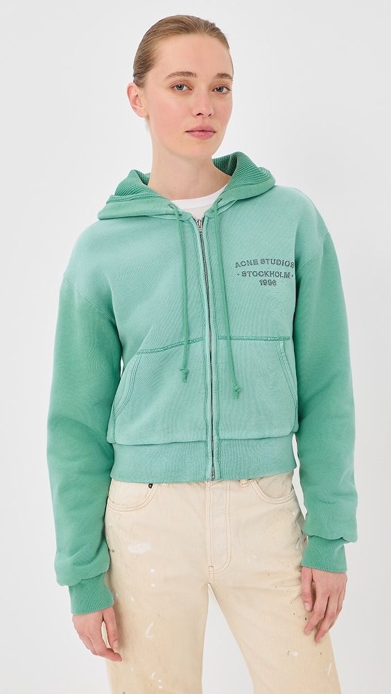 Hooded Sweatshirt_Mint Green