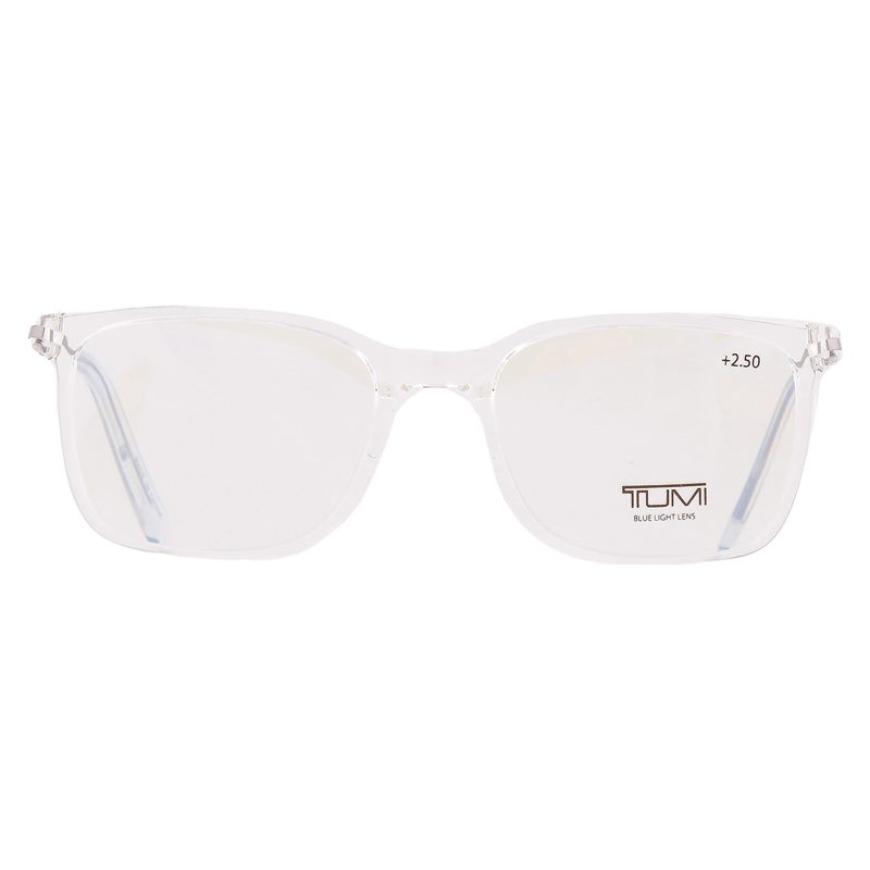 Tumi Reading Square Mens Eyeglasses VTU803 RY25 53 +2.50