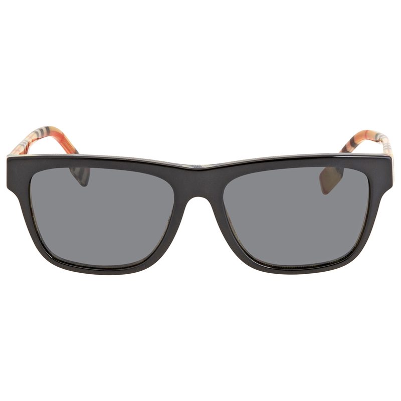 Grey Square Mens Sunglasses BE4293 380687 56