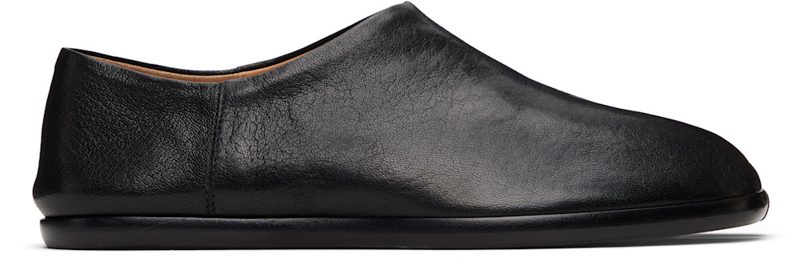 Black Tabi Babouche Loafers 262168F121002