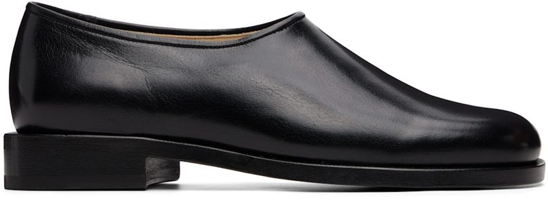 Black Anatomic Slip On Loafers 261646M231000