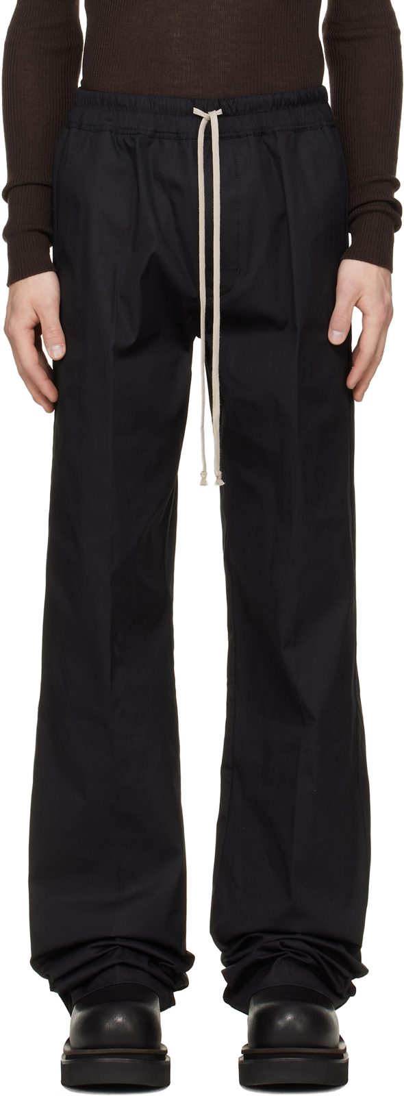 Black Tower Dietrich Drawstring Trousers 262232M191057