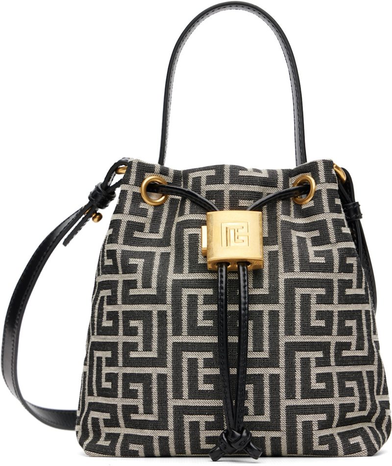 Black Pulse Bucket Bag 262251F048004