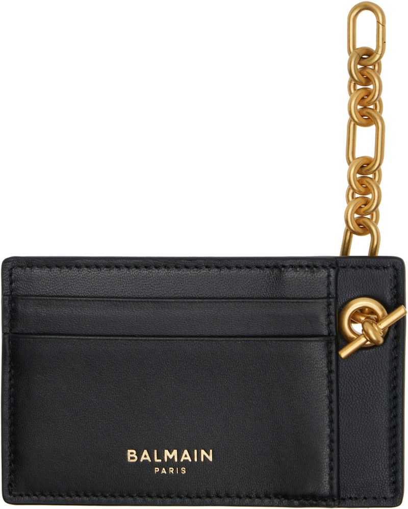 Black Pulse Chain Card Holder 262251F037002