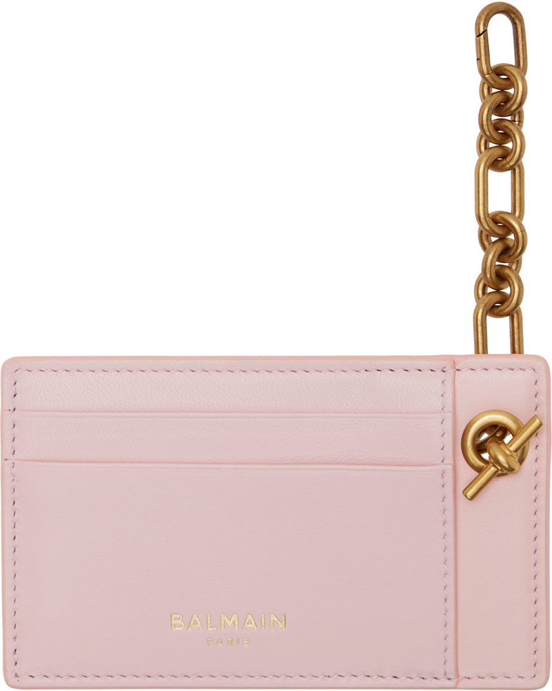 Pink Pulse Chain Card Holder 262251F037001
