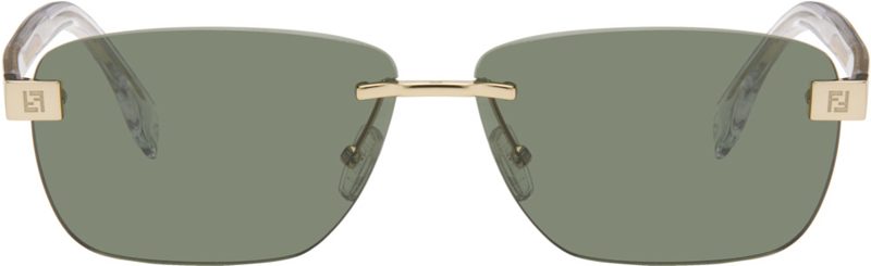 Gold [FENDI] Sky Sunglasses 262693M134012