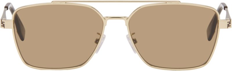 Gold [FENDI] Sky Sunglasses 262693M134006