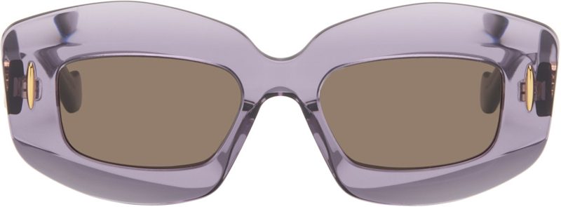 Purple Anagram Sunglasses 262677M134014