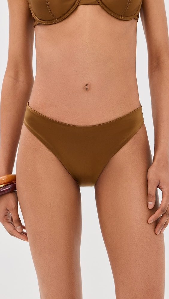 STAUD Gemma Bikini Bottoms_Bronze