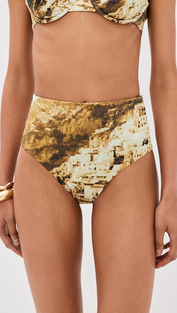 STAUD Jonnie High Rise Bikini Bottoms_Cliffside
