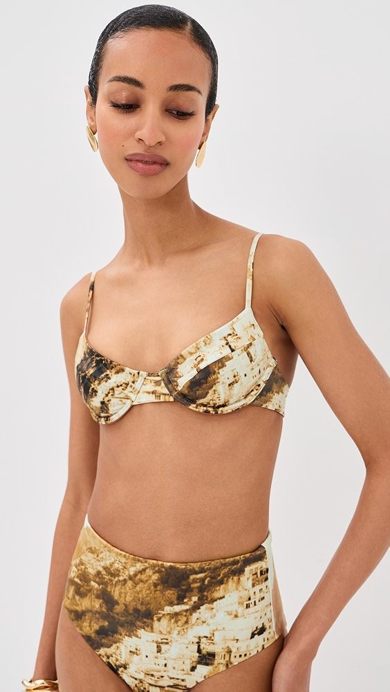 STAUD Caroline Bikini Top_Cliffside