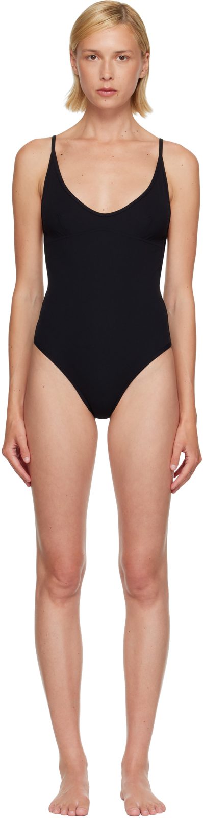 TOTEME Black Scoop Swimsuit 261771F103004