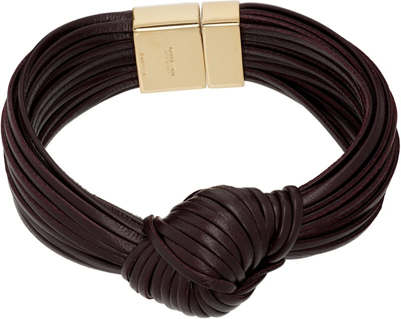 Knot Leather Bracelet 261798F020001