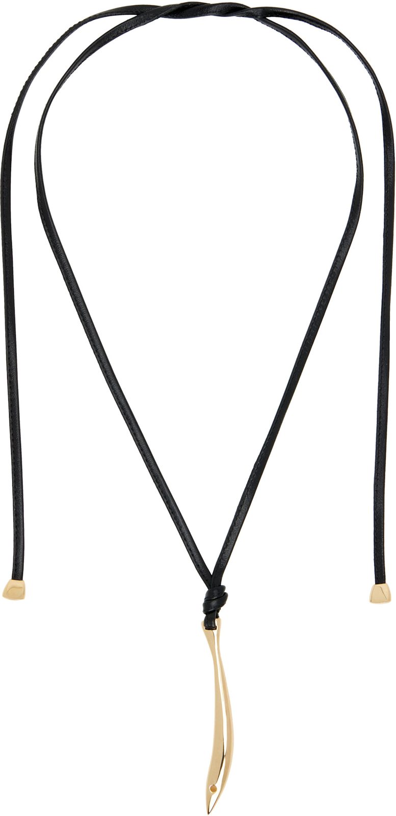 Sardine Leather Necklace 261798F023000