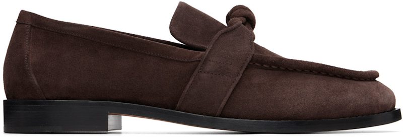 Brown Astaire Loafers 252798F121002