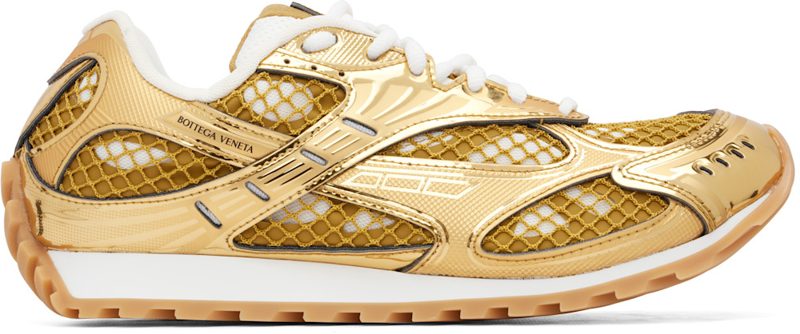 Gold Orbit Sneakers 261798F128006