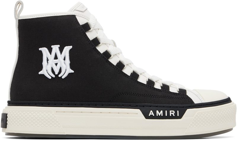Black MA Court Hi Sneakers 262886M236002