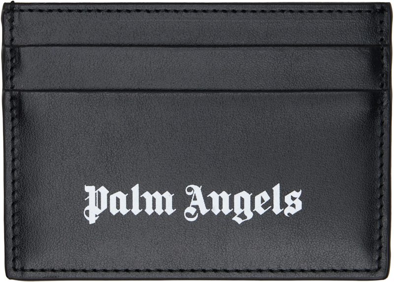 Black Classic Logo Card Holder 261695M163000
