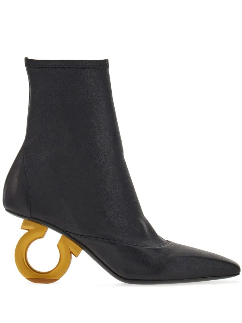 Womens Black Ankle boots Boots_Black