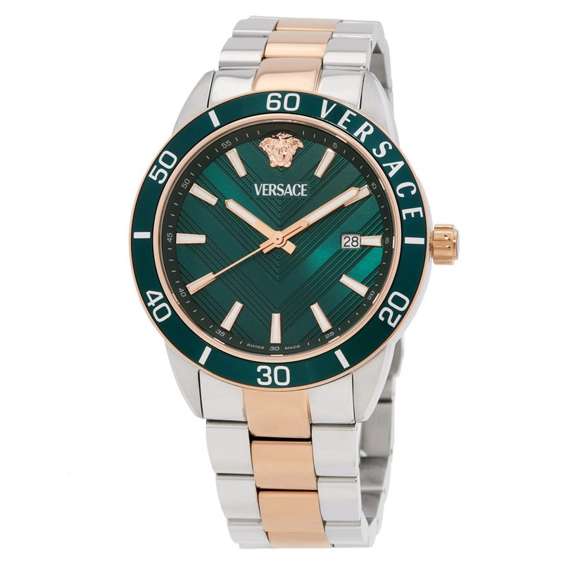 Greca Urban Quartz Green Dial Mens Watch VEYCA0624