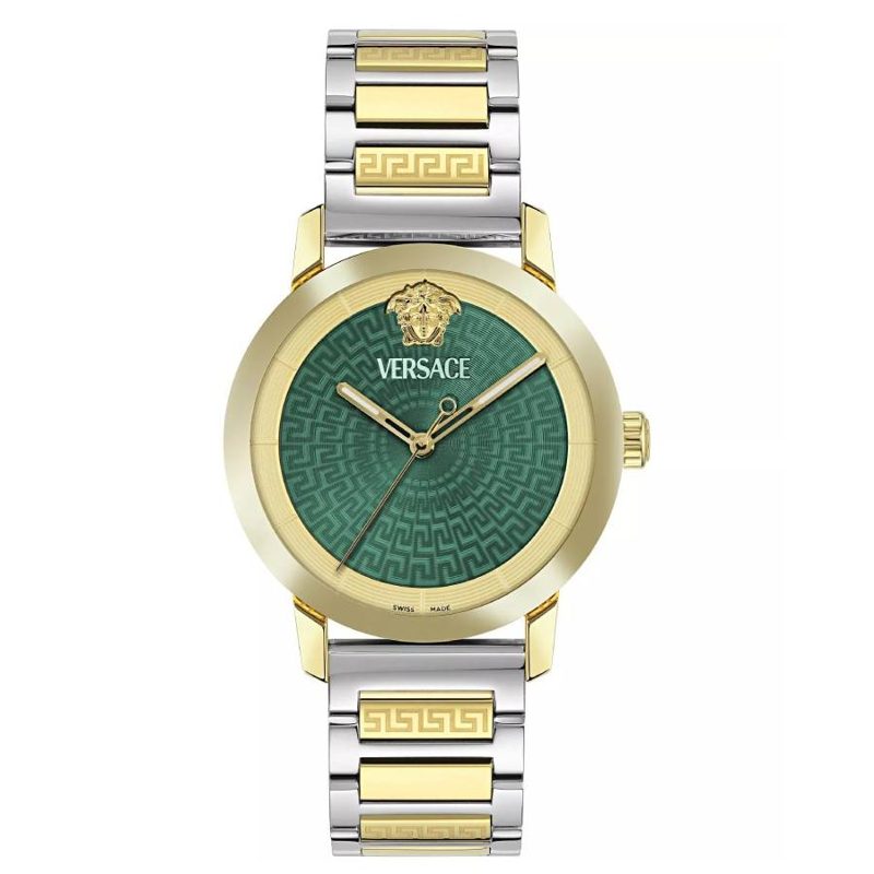 V-Helix Quartz Green Dial Mens Watch VE9G00324