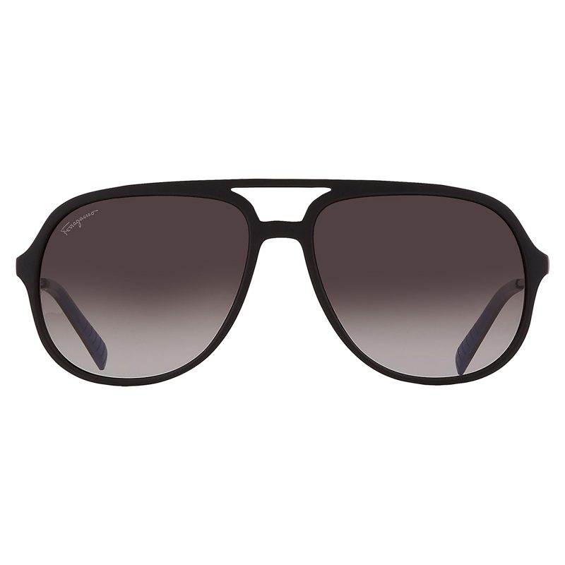 Salvatore Grey Gradient Pilot Mens Sunglasses SF999S 002 60