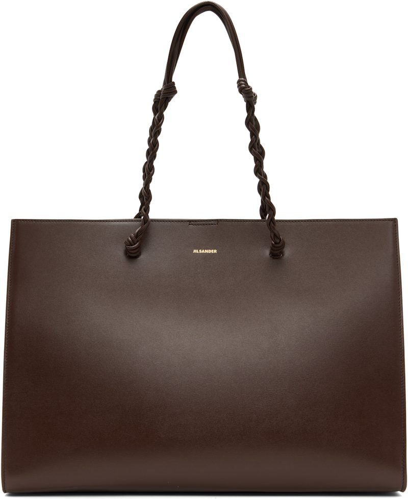 Brown Tangle Tote 262249F049005