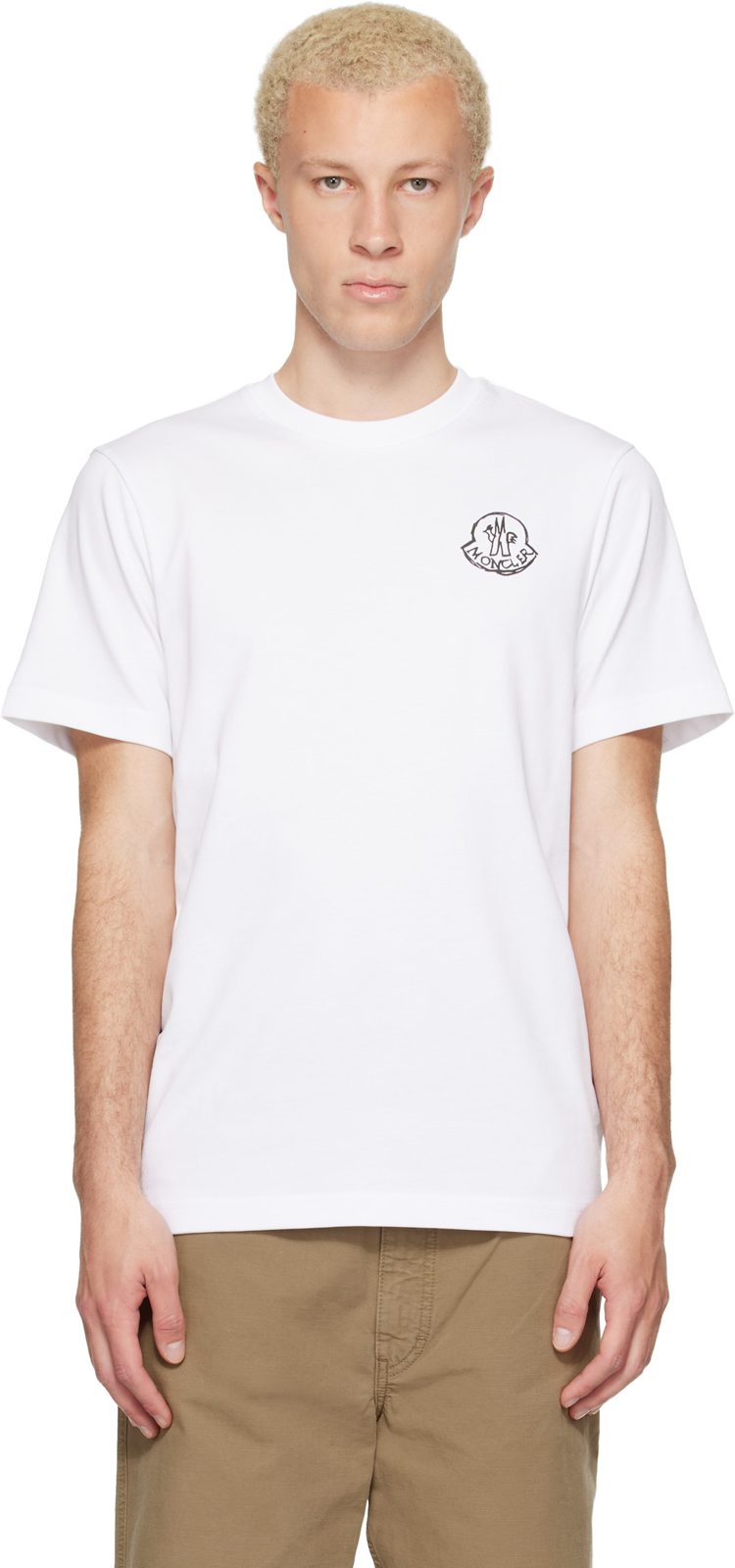 White S/S T-shirt 262111M213008