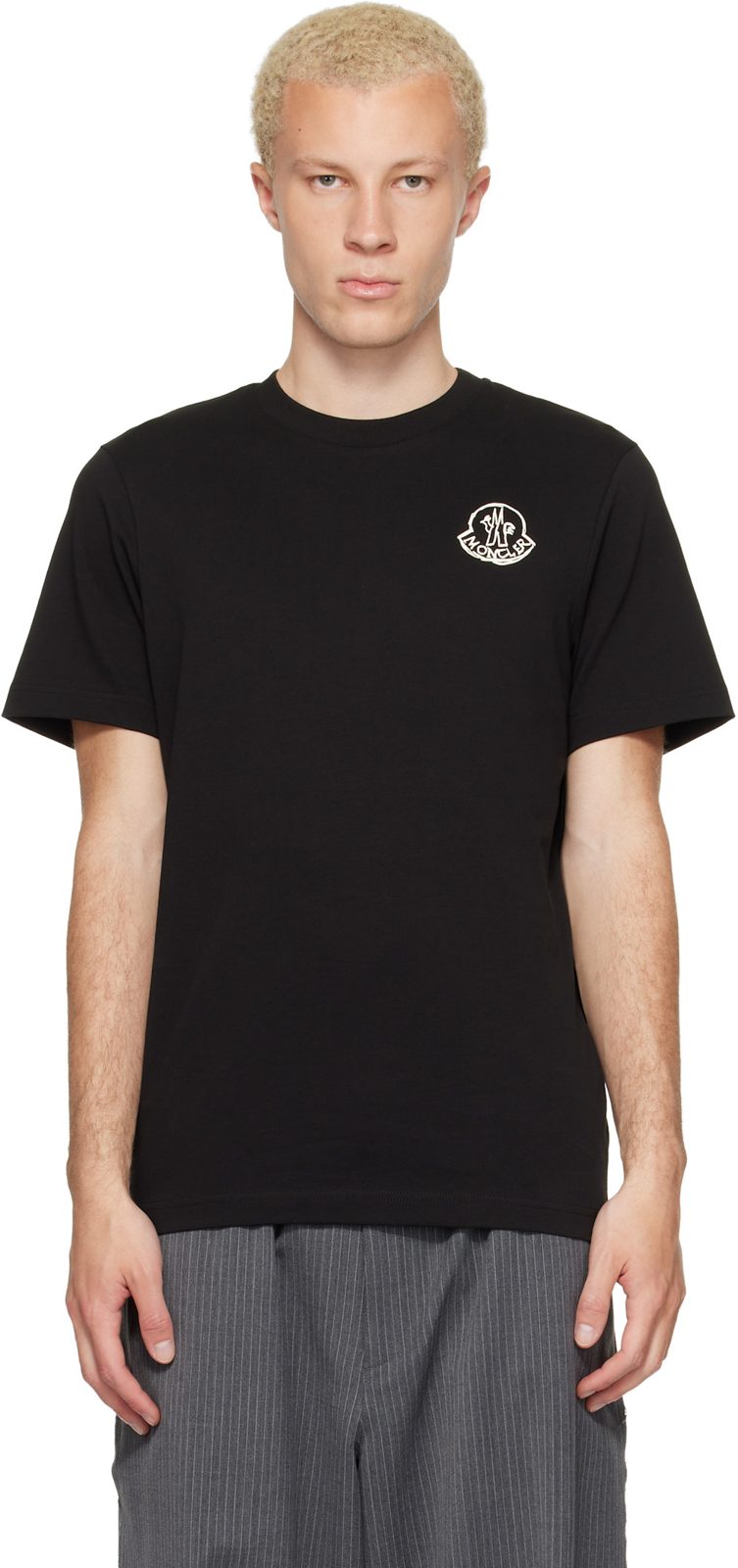 Black S/S T-shirt 262111M213007