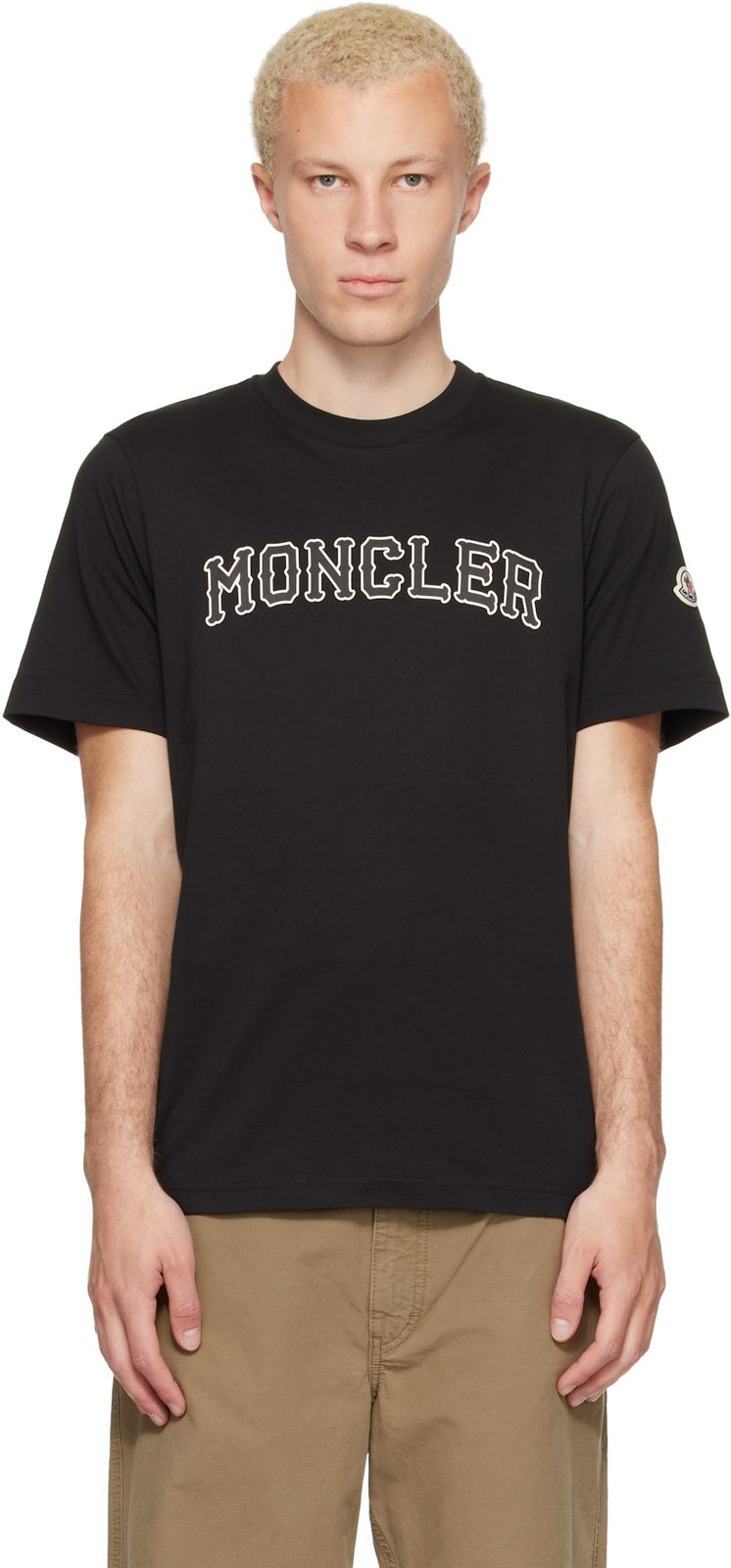 Black S / S T-shirt 262111M213013