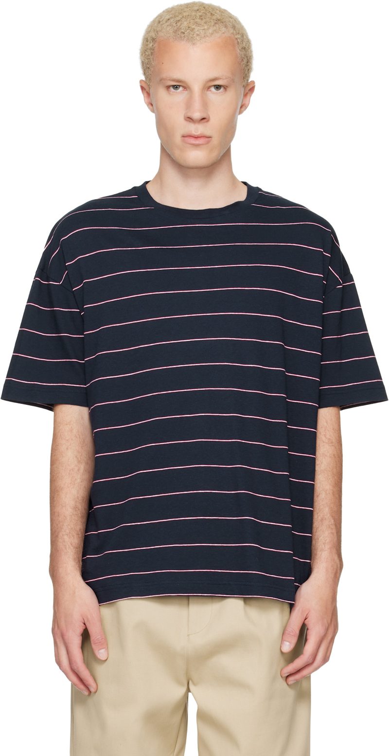 Navy Jordan T-shirt 262252M213016