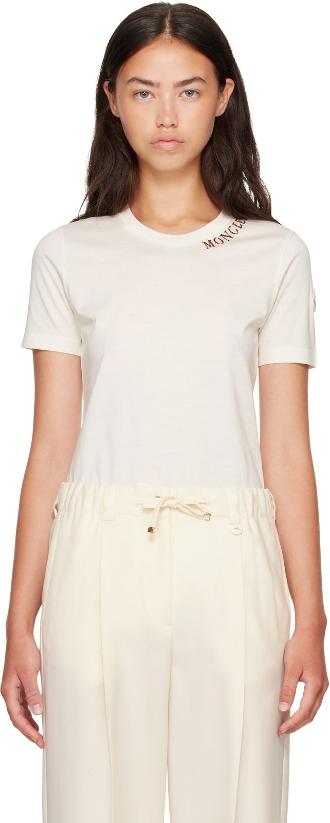 오프화이트 S/S Jersey T-shirt 262111F110001