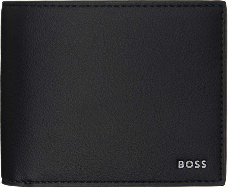 Black Trifold Wallet 262085M164003