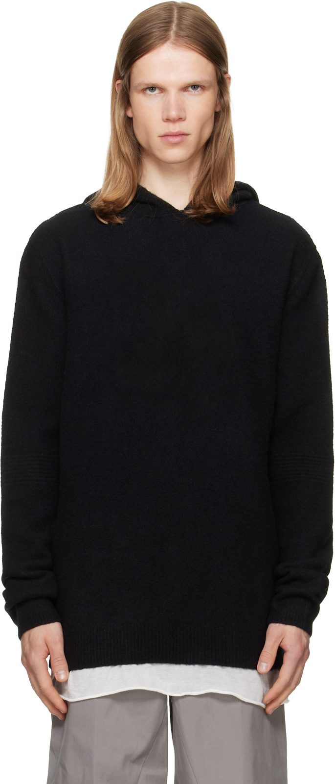 Black Tower Pullover Hoodie 262232M202015