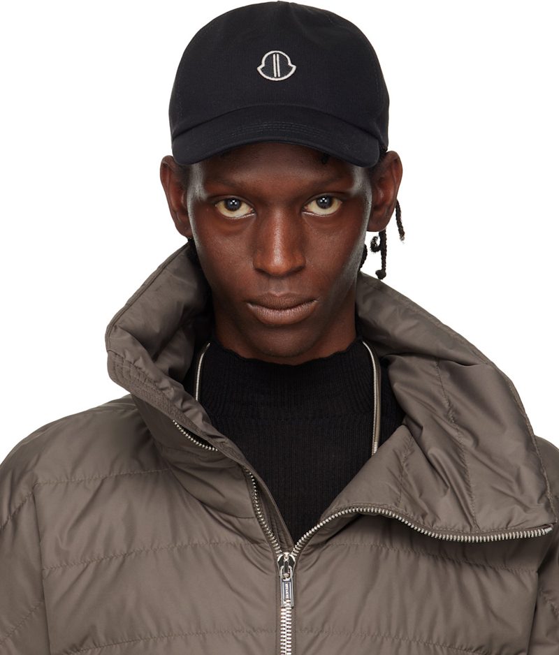 + [릭 오웬스] Black Baseball Hat 261232M139000