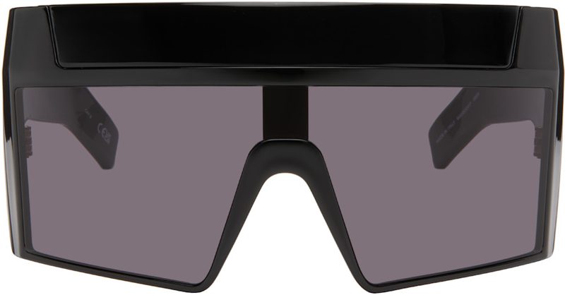 Black SUICIDE Edition Rev Shiny Sunglasses 262232M134001