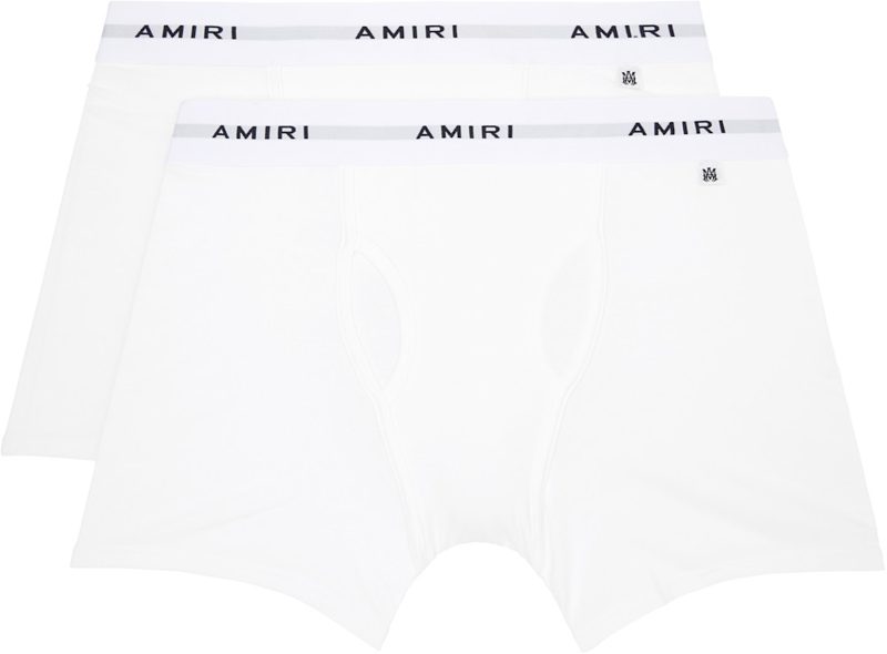 Two-Pack White [아미리] Boxer Briefs 262886M217000