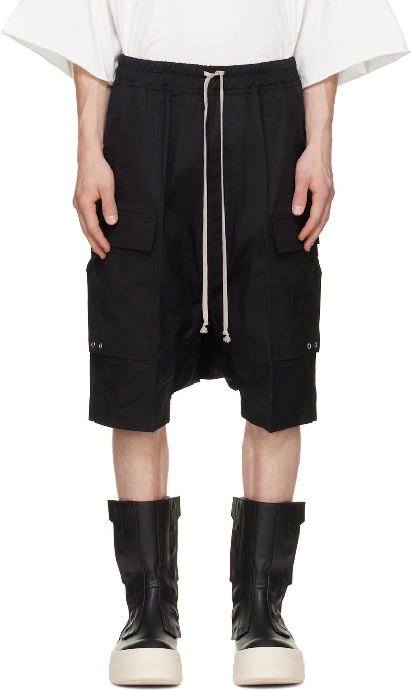 Black Tower Pods Cargo Shorts 262232M193005
