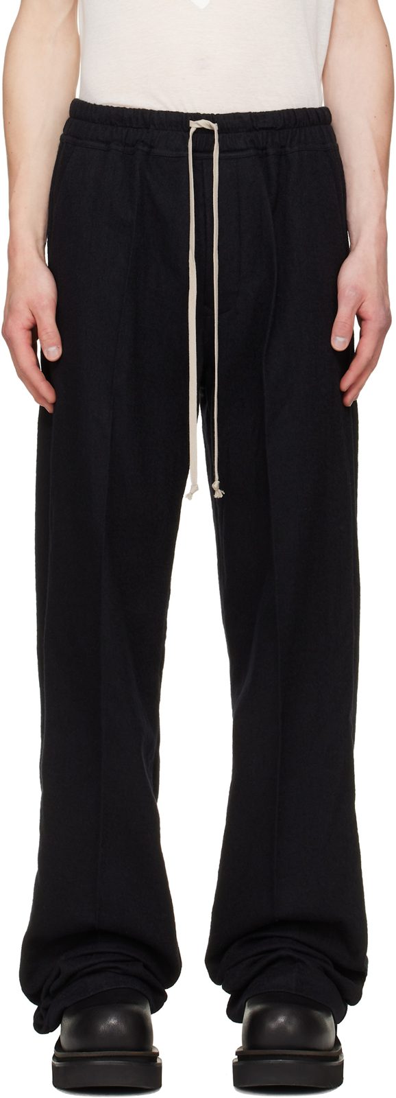 Black Tower Dietrich Drawstring Trousers 262232M191060