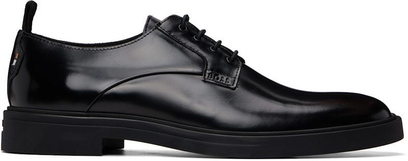 Black EM[보스]ED-LOGO Derbys 262085M225000