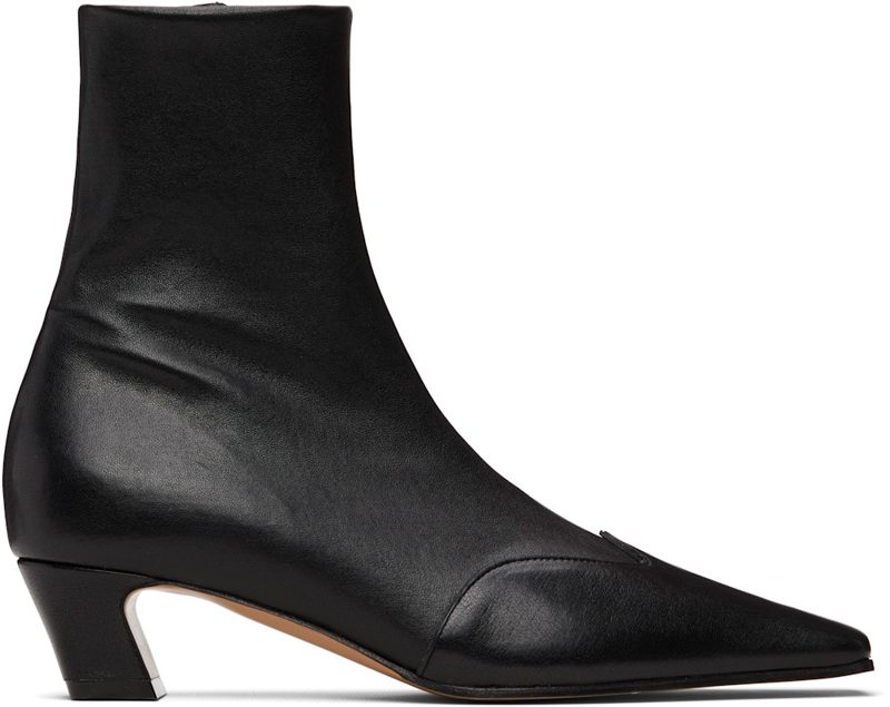 Black Nevada Stretch Low Boots 262914F113002
