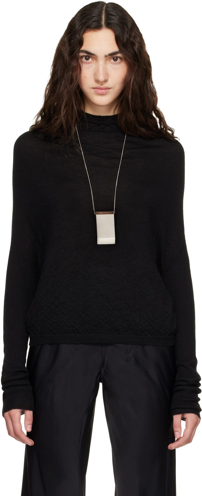 Black Tower LS Crater Sweater 262232F096001