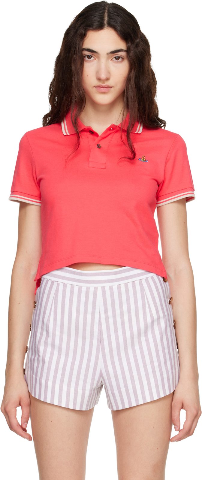 Pink Mini Classic Polo 262314F108002