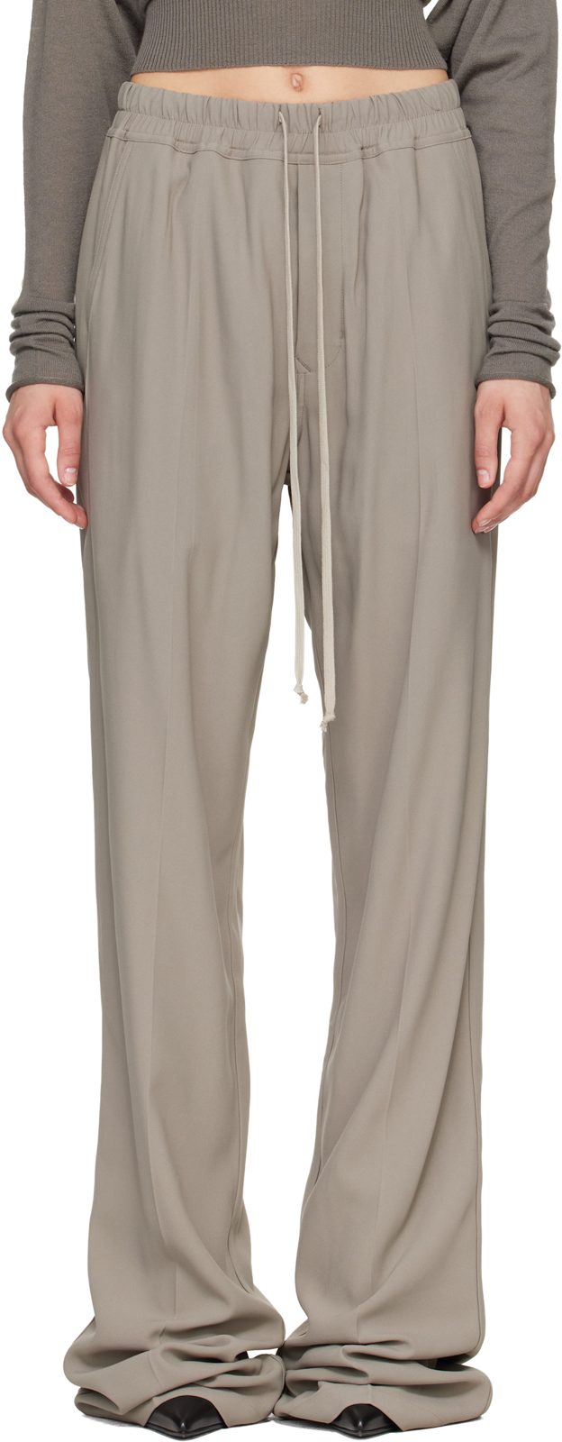 Taupe Tower Dietrich Drawstring Lounge Pants 262232F086003