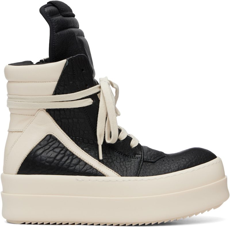 Black & [오프화이트] Tower Mega Bumper Geobasket Sneakers 262232F127014