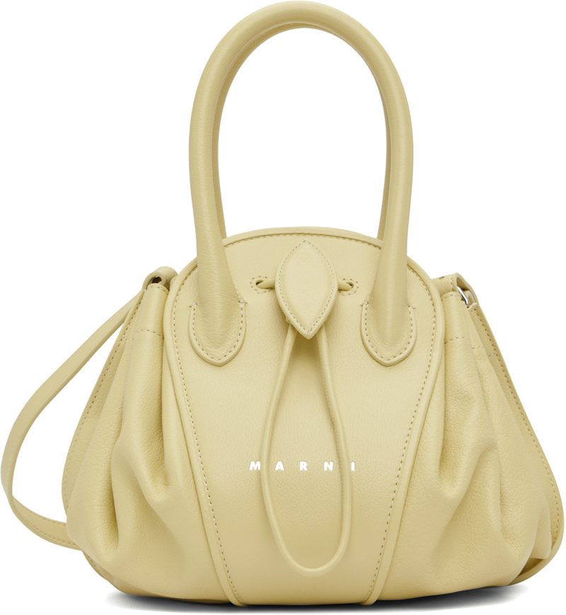 Marni Yellow Small Tulipea Bag 262379F046000