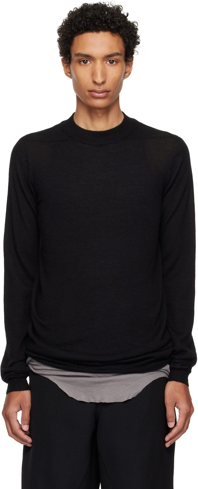 Black Tower Level Lupetto Sweater 262232M201034