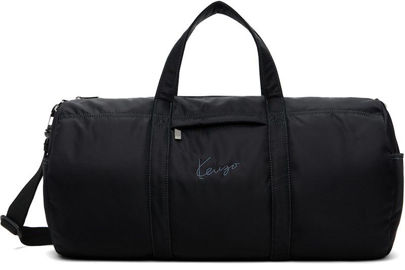 Black [겐조] Paris Signature Duffle Bag 262387M169000